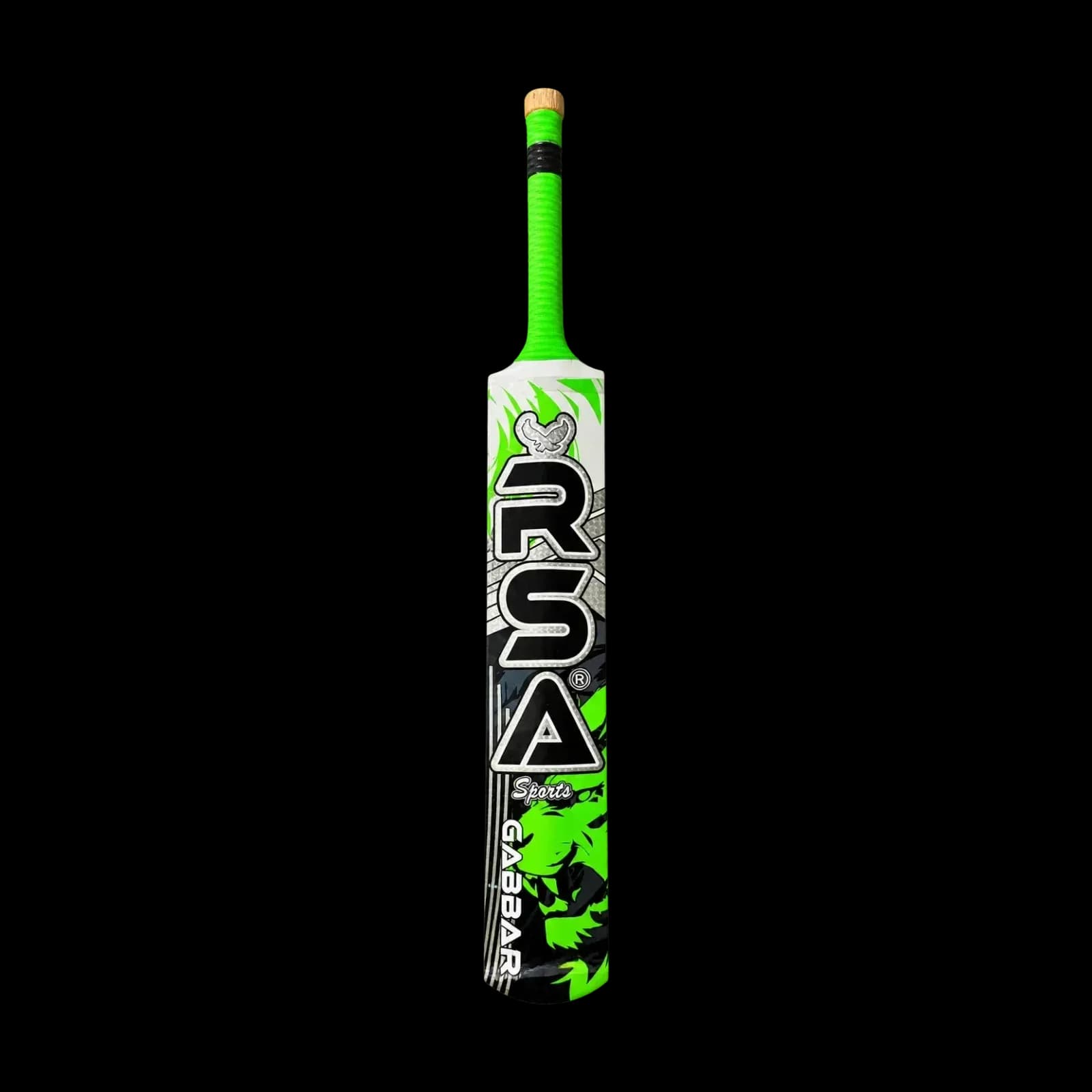 RSA Gabbar Coconut Cricket Bat – Green Edition