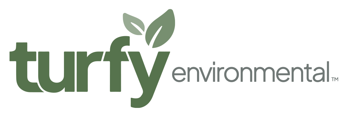 Colored turfy environmental logo